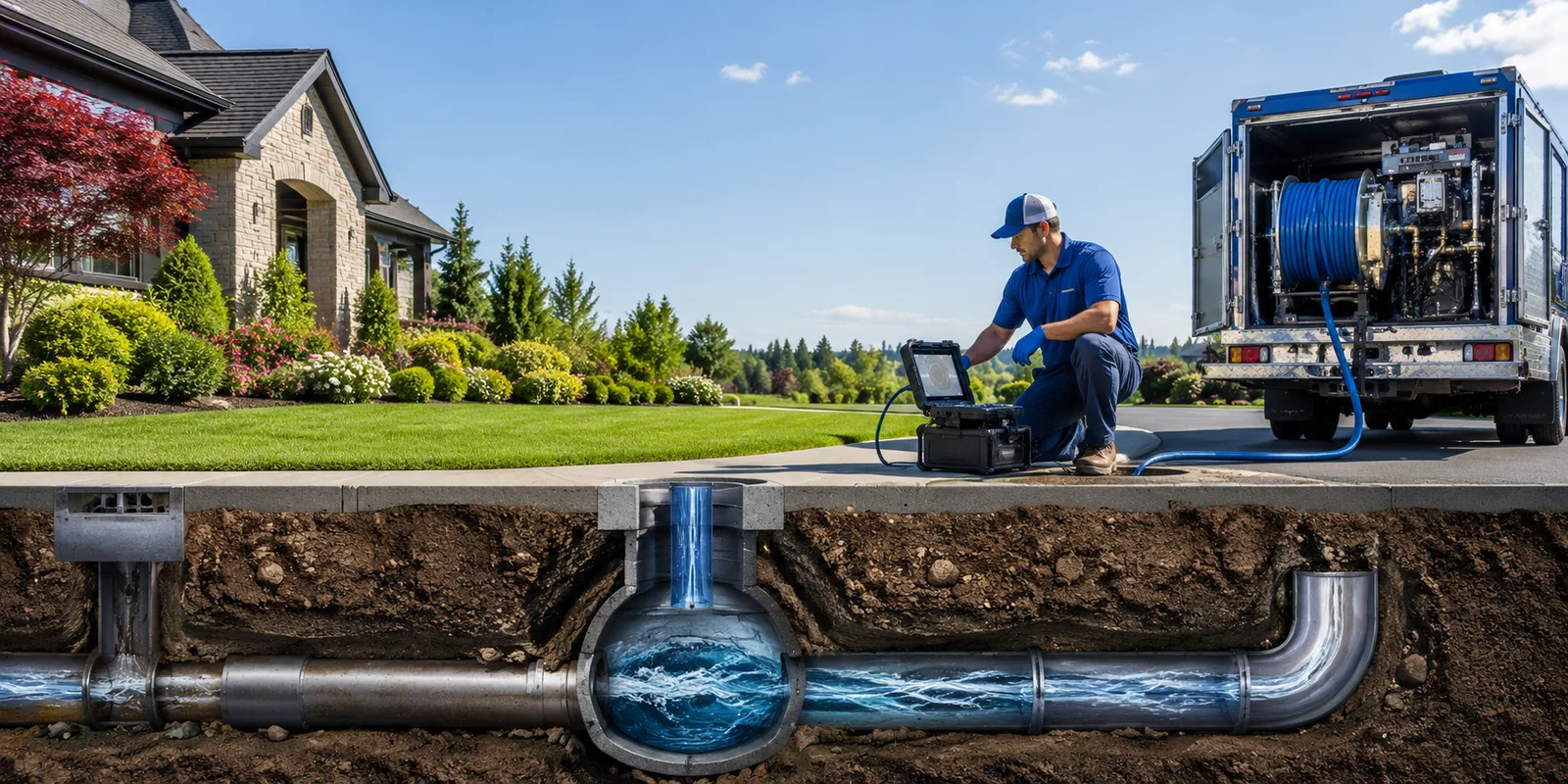 Drainage restoration information for Hallieford, VA